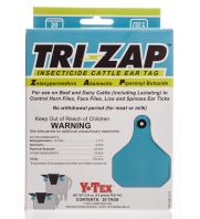 Tri-Zap Insecticide Cattle Ear Tag, 20 ct : sc-516727...