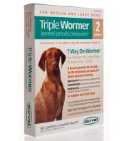 Triple Wormer, Med & Large Dogs over 25 lbs, 2 ct: sc-516222...