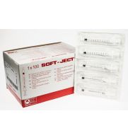 UltraCruz 3-Part Soft-Ject Disposable Syringes, 1 ml Tuberculin (100/box): sc-364323...