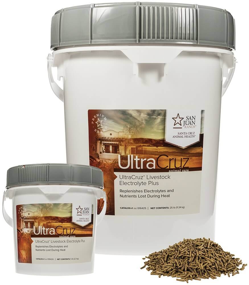 UltraCruz® Livestock Electrolyte Plus Supplement for Cattle, Goats