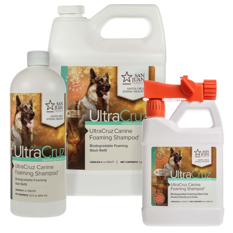 Canine Foaming Shampoo for Dogs UltraCruz Santa Cruz Animal