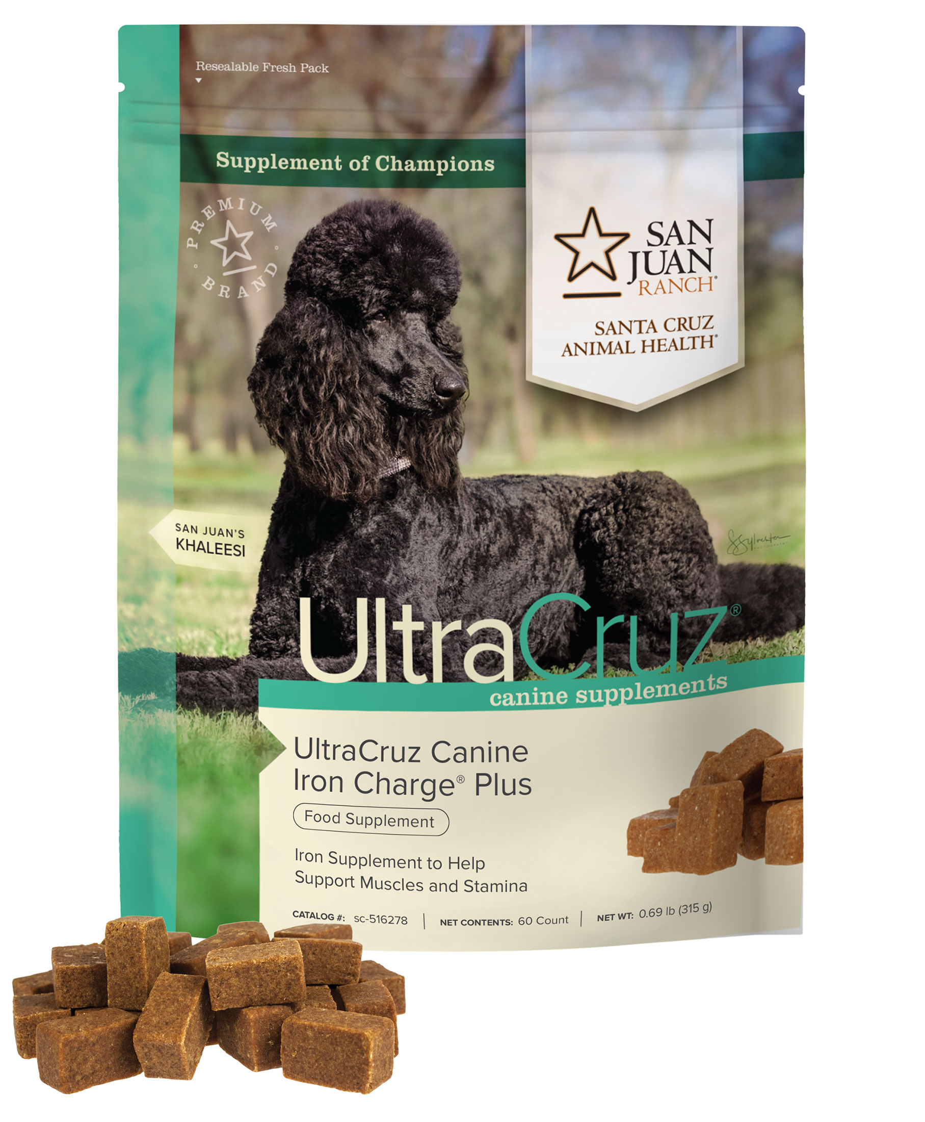 UltraCruz Canine Iron Charge® Supplement for Dogs Santa Cruz Animal