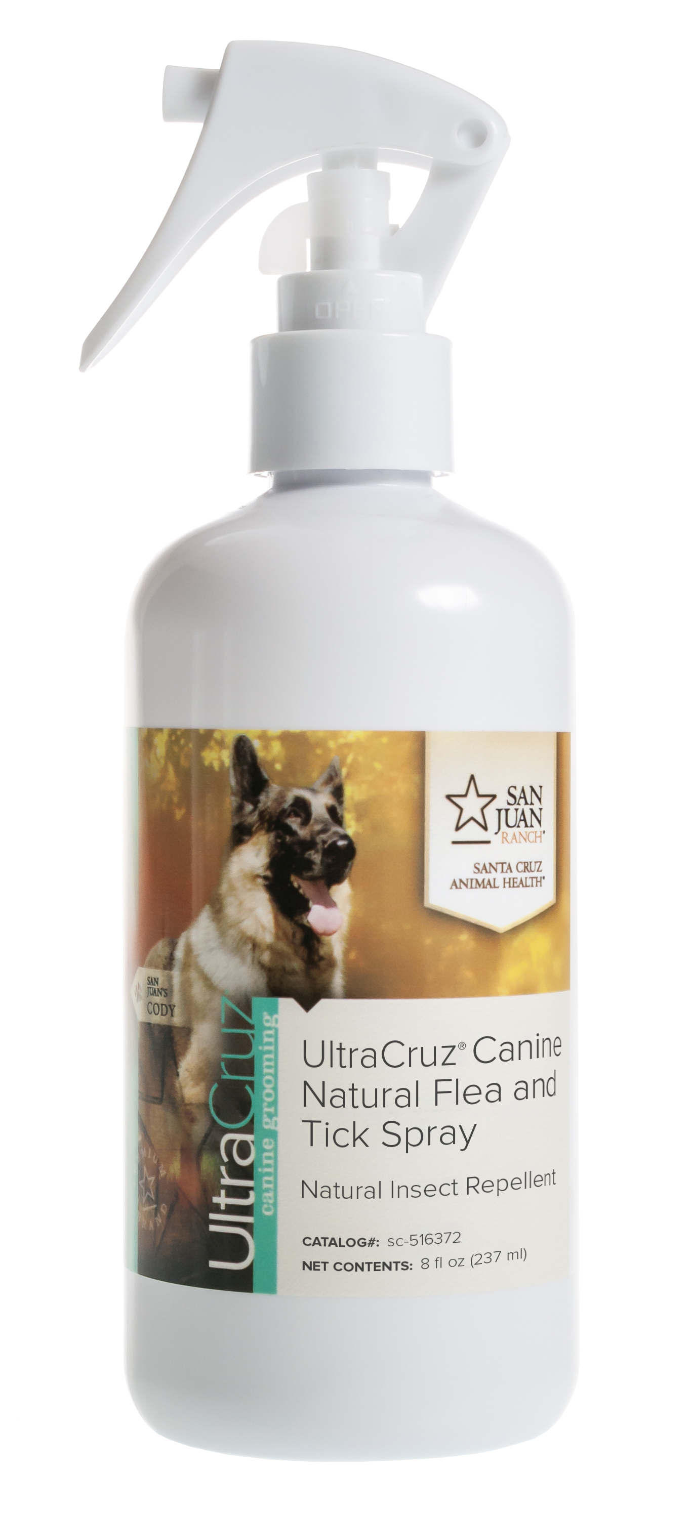 Canine Natural Flea and Tick Spray for Dogs UltraCruz® Santa Cruz