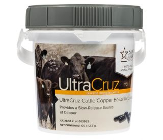 Ultracruz Cattle Copper Bolus Supplement for Adults 25 Count X 25 Grams for sale online 