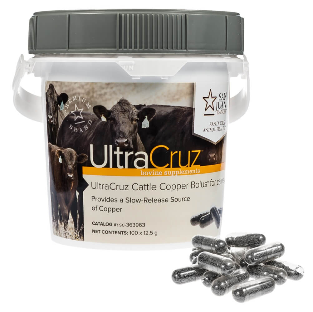 Copper Bolus for Beef Dairy Cattle UltraCruz Santa Cruz