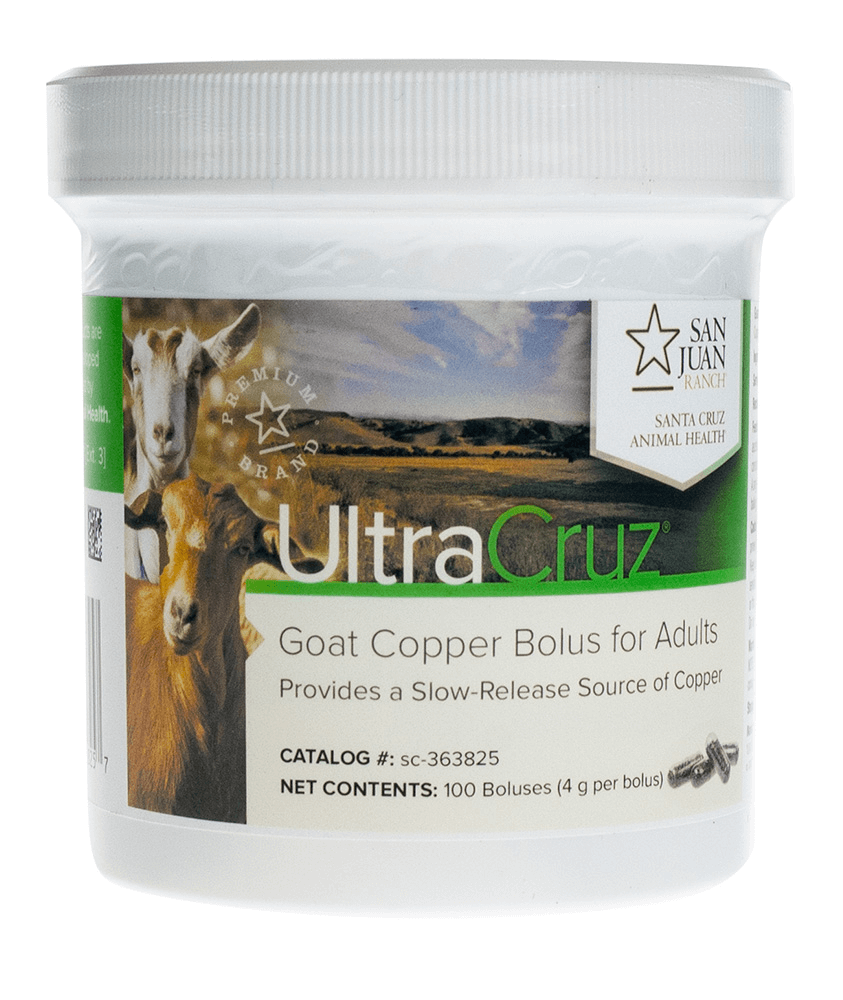 Copper Bolus for Goats UltraCruz Santa Cruz Animal Health