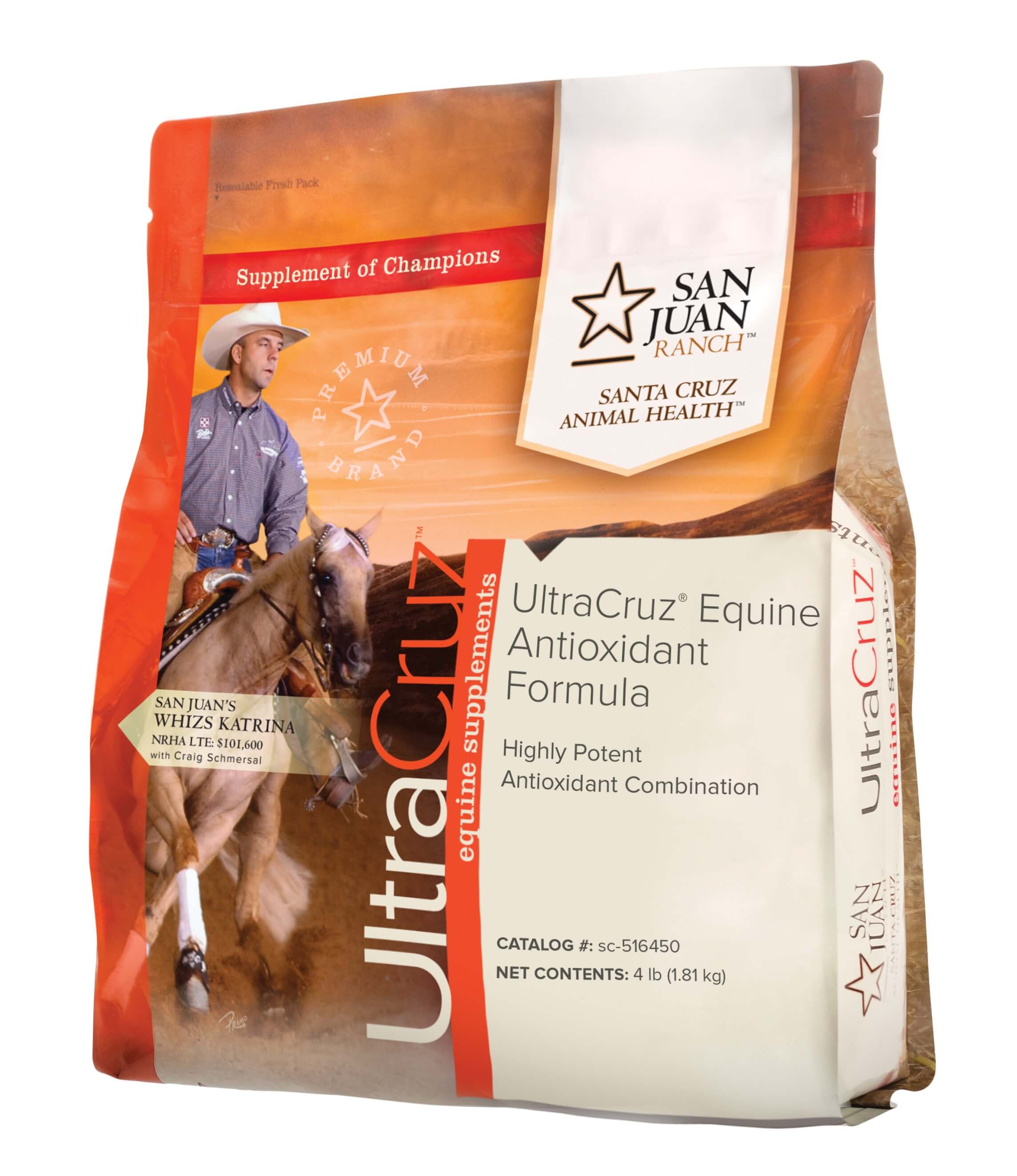 UltraCruz Shampoo Equino Bianco Brillante Per Cavalli 1 Gallone - Foto 2