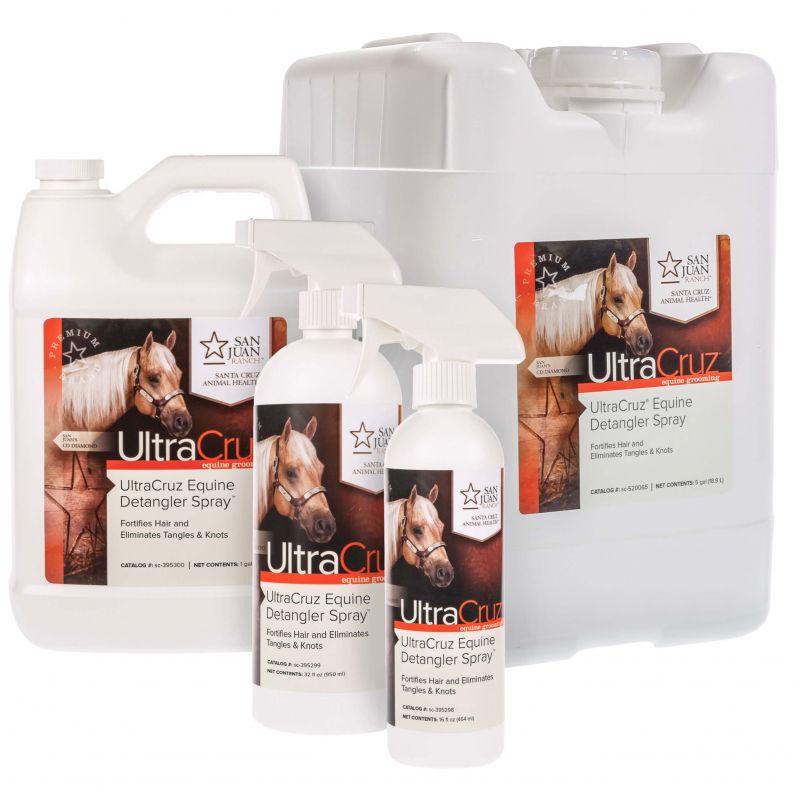 Equine Detangler Spray for Horses UltraCruz® Santa Cruz Animal Health