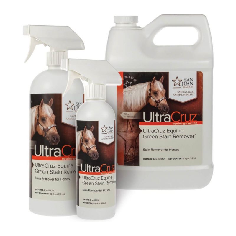 Equine Green Stain Remover for Horses UltraCruz® Santa Cruz Animal