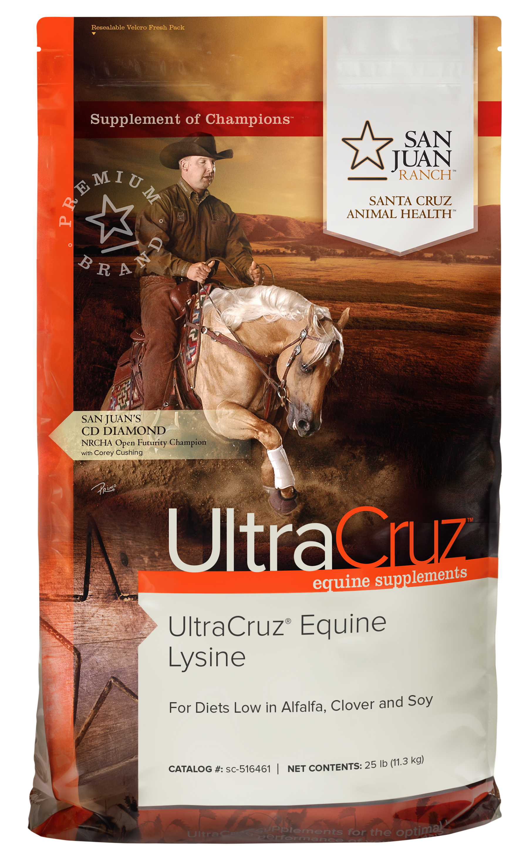UltraCruz® Equine Lysine Supplement for Horses Santa Cruz Animal Health