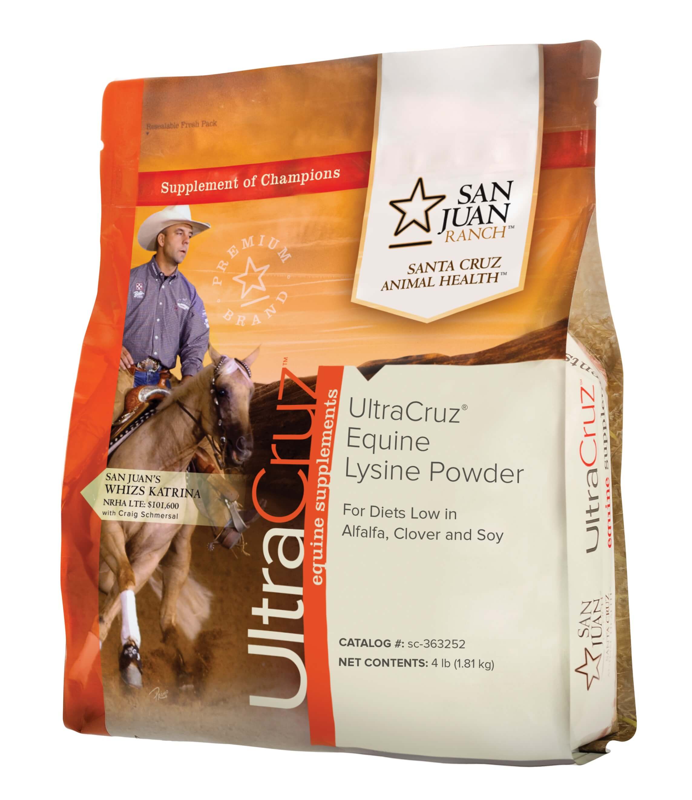 UltraCruz® Equine Lysine Supplement for Horses Santa Cruz Animal Health