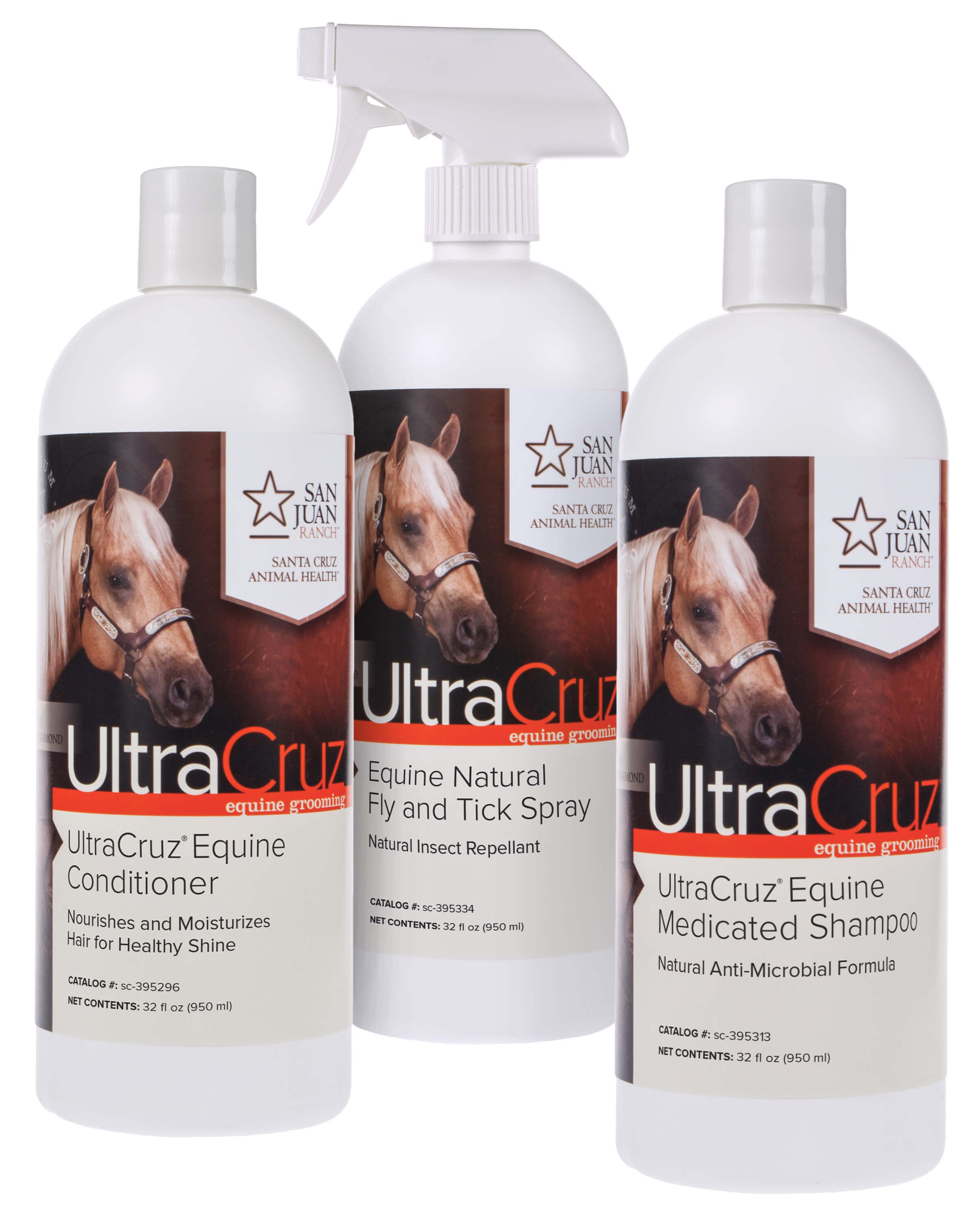 UltraCruz® Equine Natural Fly and Tick Spray for Horses Santa Cruz