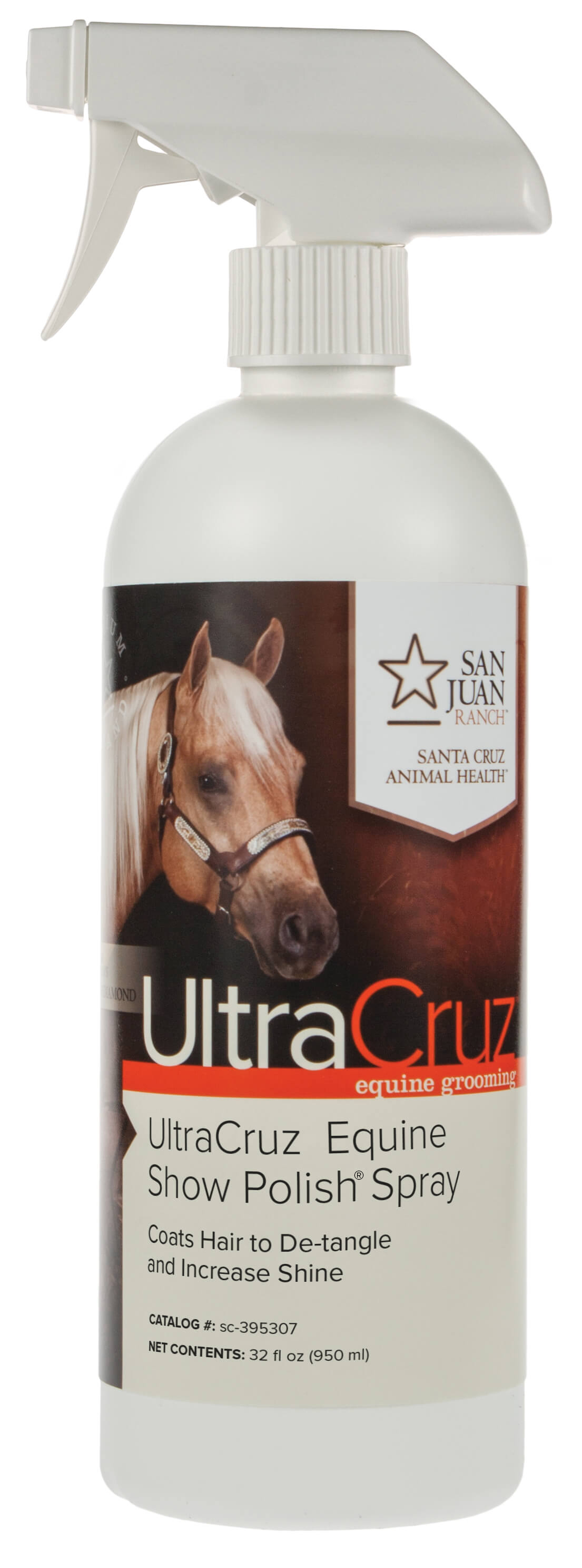 UltraCruz Horse Brush, Dual Fiber, 7.5 in