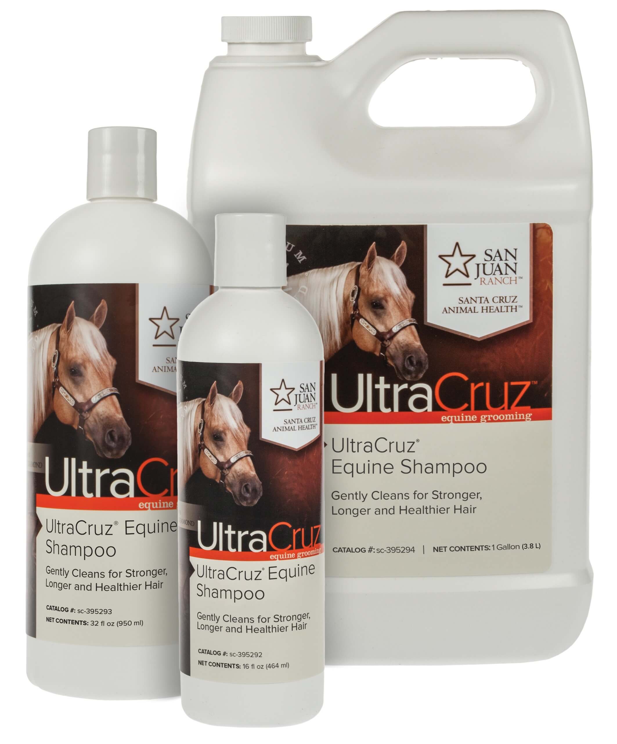 UltraCruz® Shampoo Per Cavalli 16 Once – Con Collagene, Aloe Vera E Vitamina E