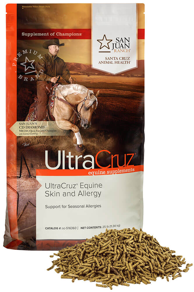 Horse Skin and Allergy Supplement UltraCruz Santa Cruz Animal