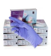 UltraCruz<sup>®</sup> Gloves, Nitrile Plus, Mixed Case, 3 Lg 4 Med 3 Sm...