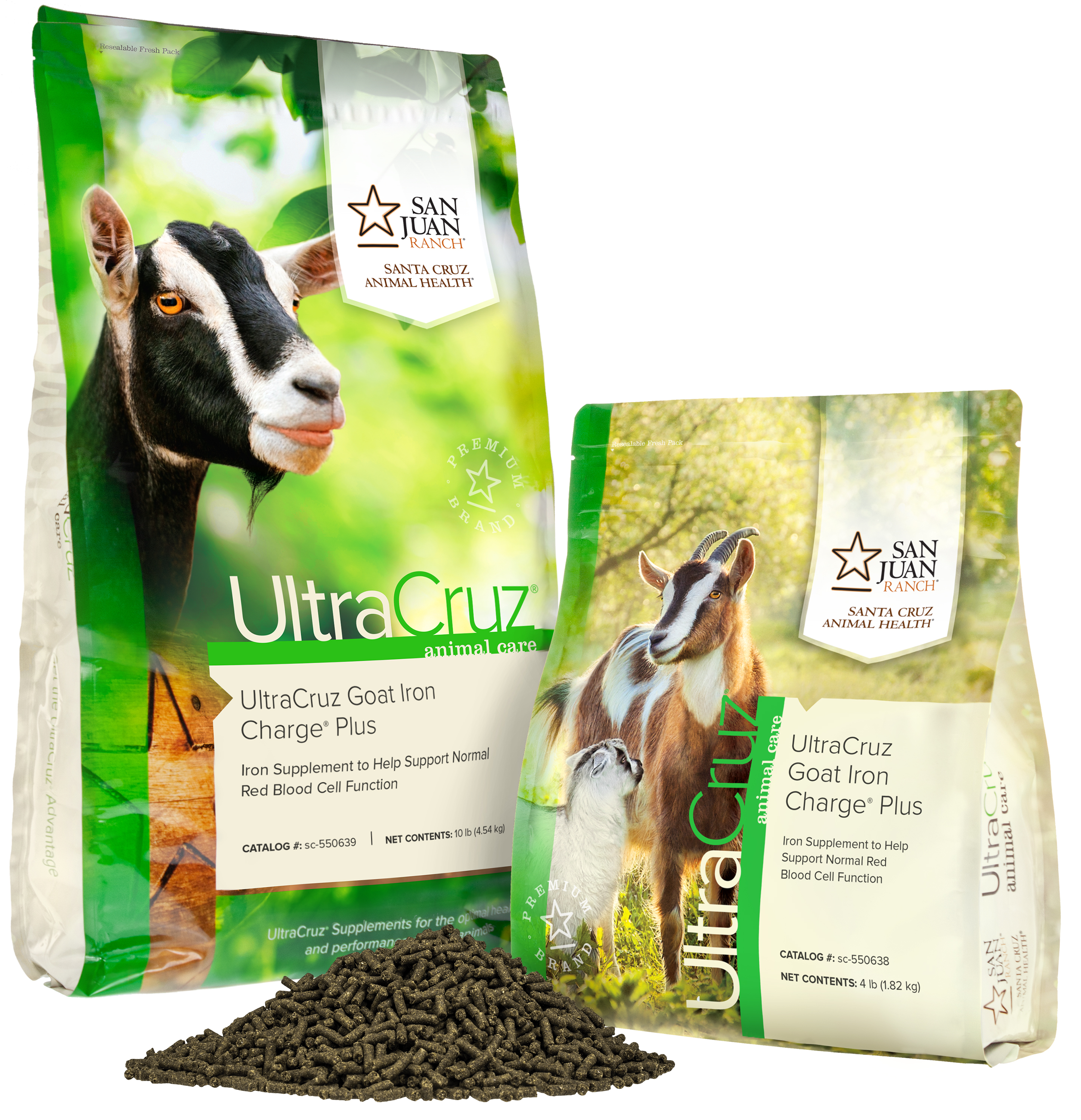 Iron Supplement for Goats UltraCruz Goat Iron Charge Santa