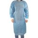 Featuring cuffed sleeves and a full-length design, UltraCruz® Isolation Gown Blue, Level 2, L, 10/pack ensures comprehensi 