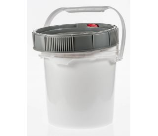 Latched Screw-Top Pail, 0.6 gallon, 1 ea product contents 359597 