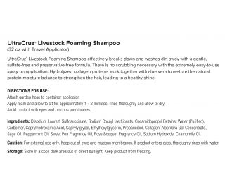 UltraCruz Foaming Tool - Hose Attachment For Easy Animal Washing & Grooming