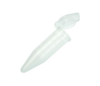 UltraCruz&reg; Macrocentrifuge Tube, 5.0 ml, showcasing a clear polypropylene body with easy-to-read volume markings, ideal fo