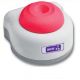 UltraCruz® Mini Vortex Mixer, A Plug, Red, offering an efficient, compact design with a bright red top. Perfect for quick,