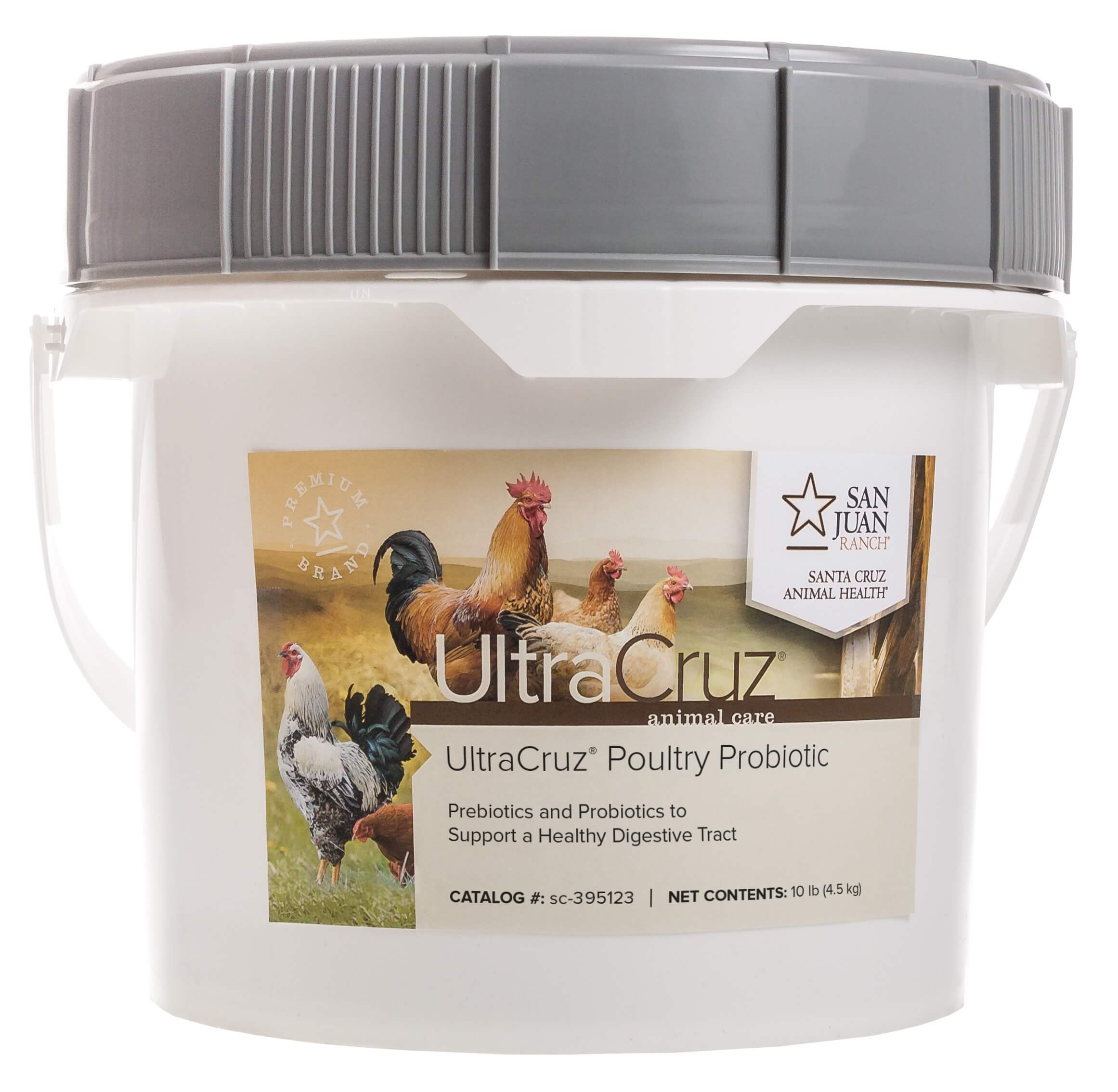 UltraCruz® Poultry Probiotic Supplement for Chickens Santa Cruz