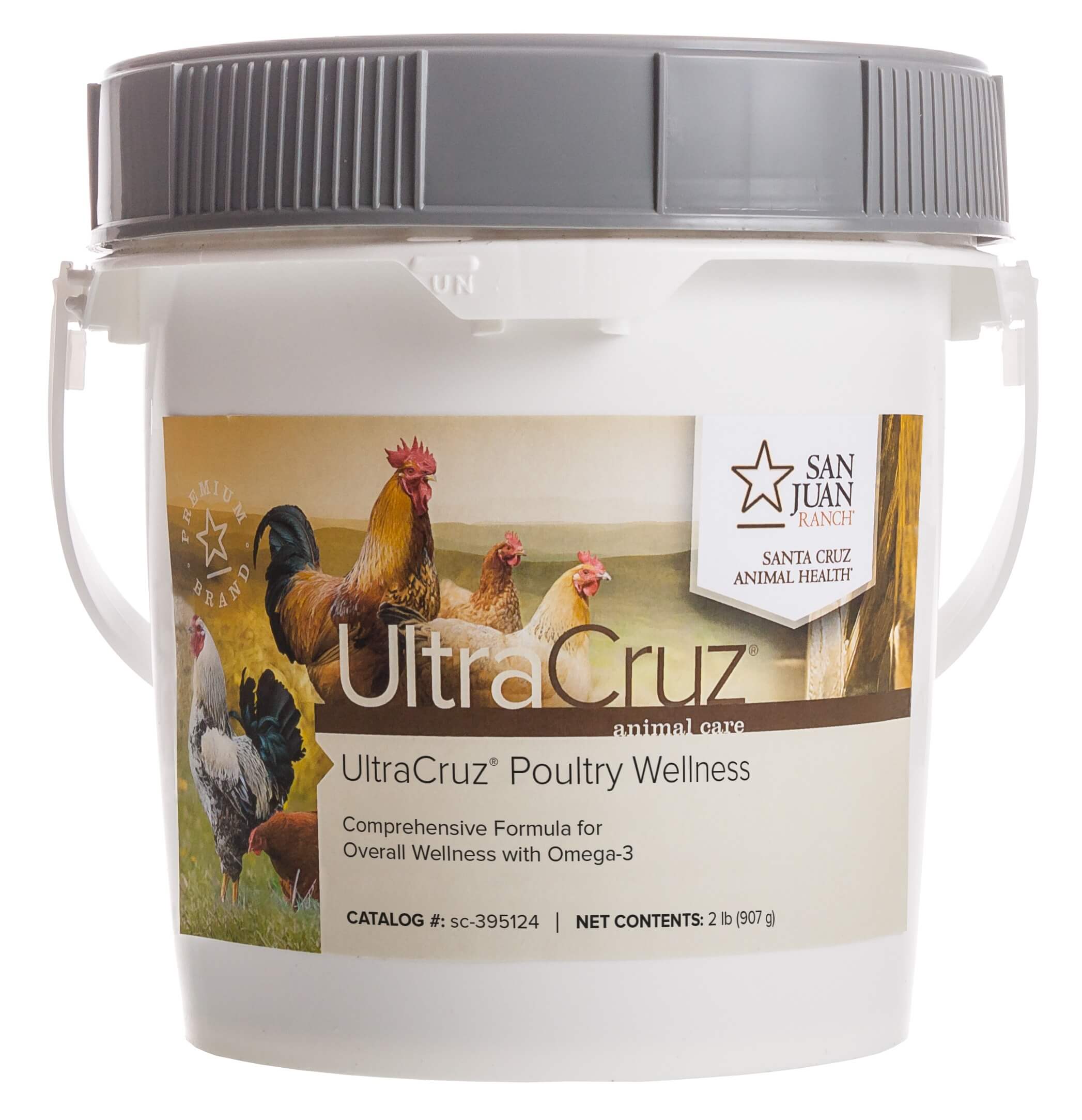UltraCruz® Poultry Wellness Supplement for Chickens Santa Cruz Animal