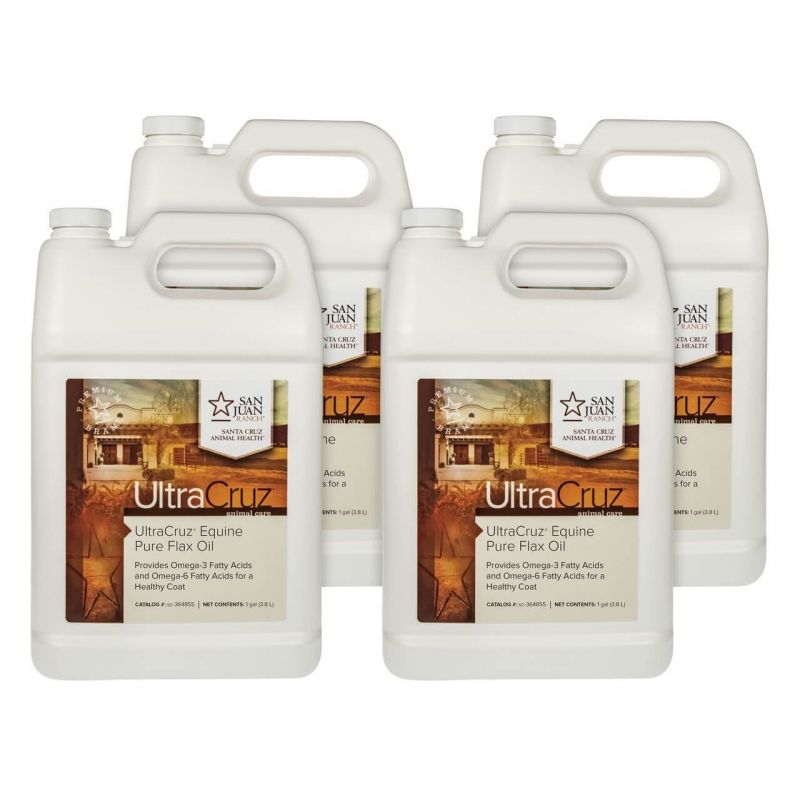 Equine Pure Flax Oil Supplement for Horses | Santa Cruz Animal Health