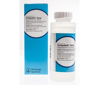 Ventipulmin Syrup (clenbuterol HCl), 330 ml packaging 330747 