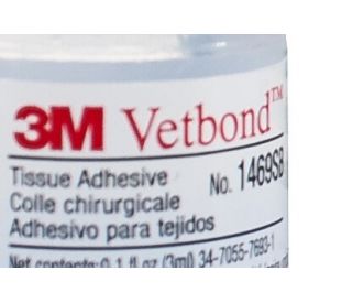 VetBond Tissue Adhesive - Surgical Glue - larger 3 ml. size