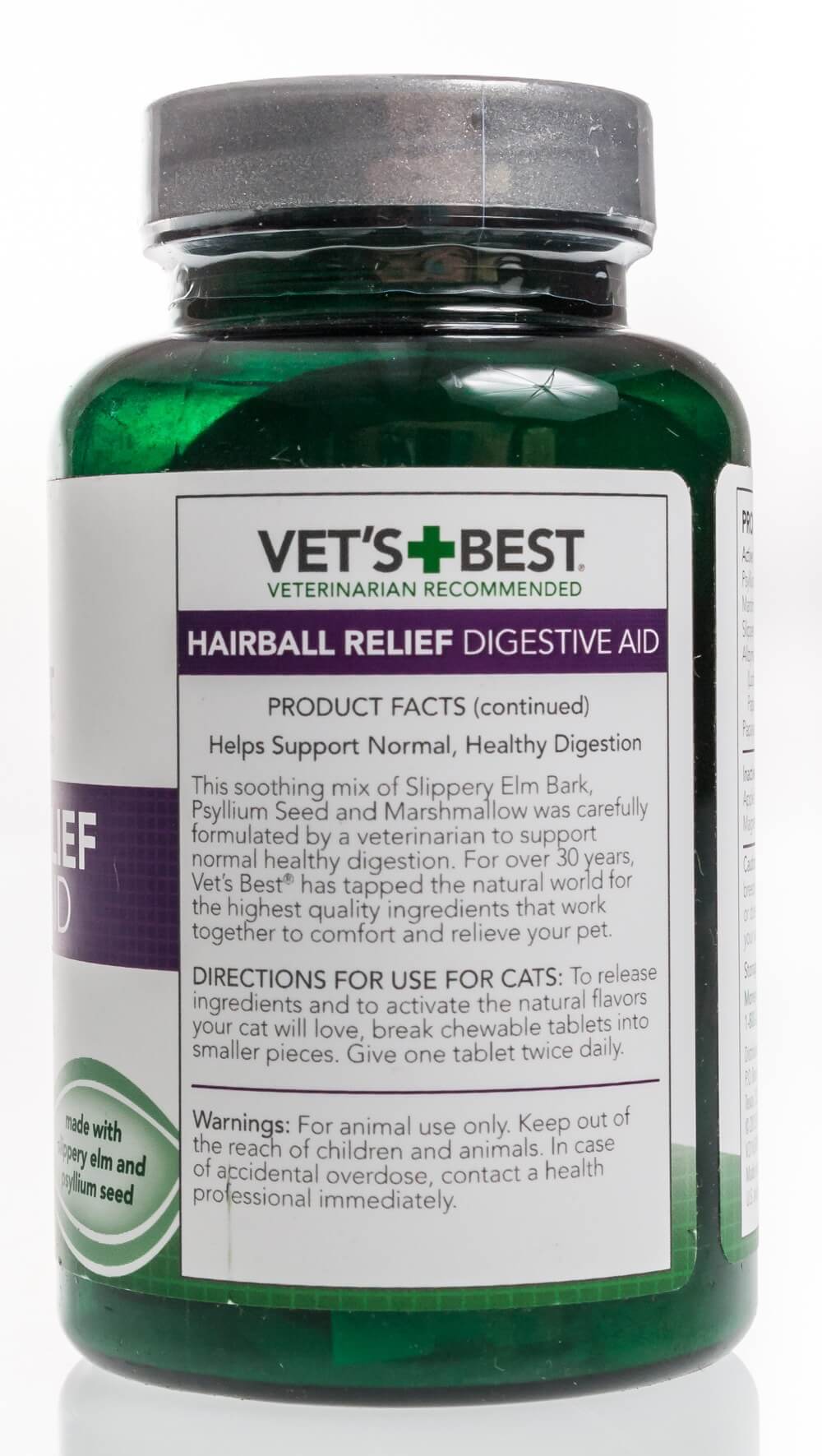 Hairball relief clearance