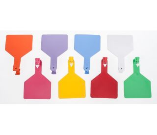 Z Tag Blank Cow ID tag, Blue, 25-pk product contents 328479 