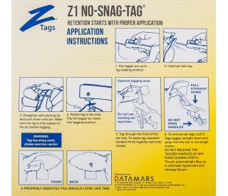 Details about   Z-TAG CALF TAG SHORT NECK 2-3/8" W x 3-1/4" H Hot-Stamped  #51-75 RED 25ct 