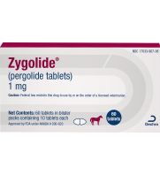 Zygolide (Pergolide) tablets, 1 mg, 60 ct packaging 416284